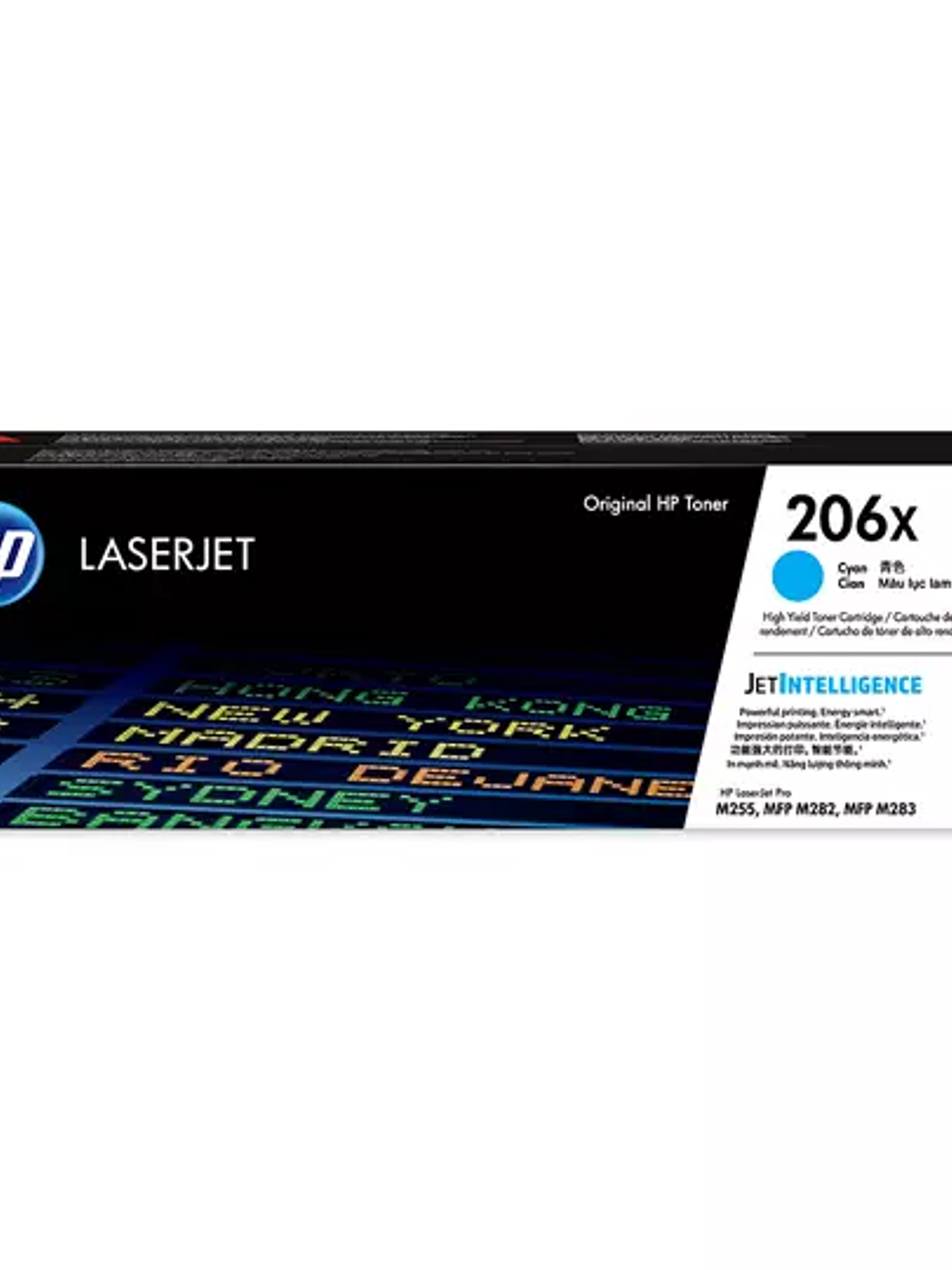 HP 206x cyan laserjet toner cartridge 1