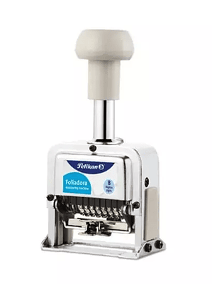 Foliador automatico 8 digitos Pelikan 1