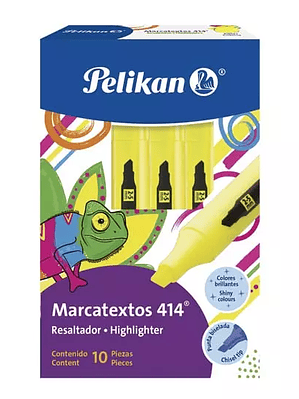 Resaltador de texto Pelikan 414 amarillo