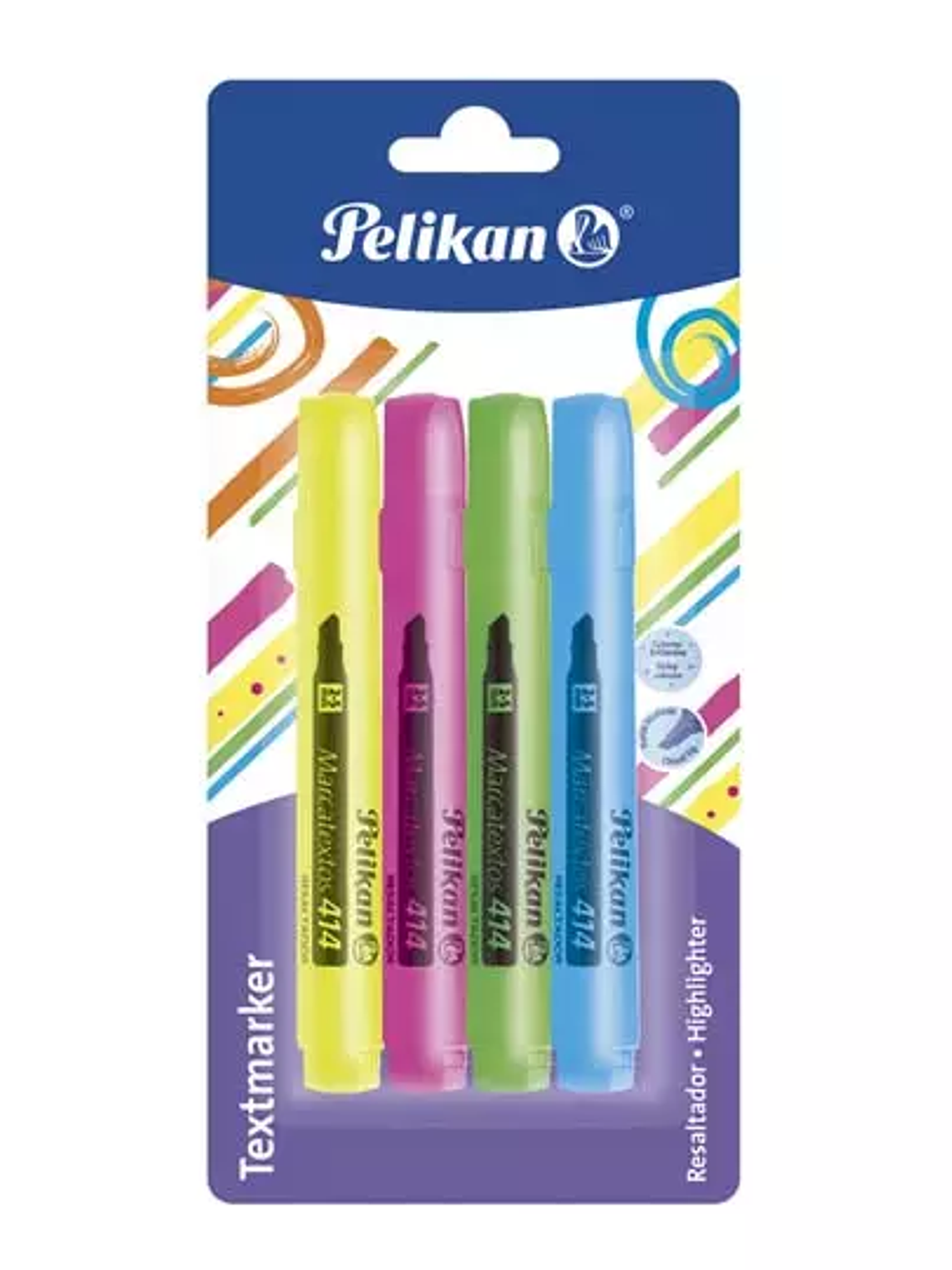 Resaltador de texto Pelikan 414 tarjeta 1