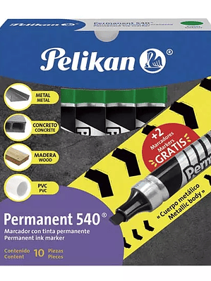 LM-Marcador permanente 540 barril alumin