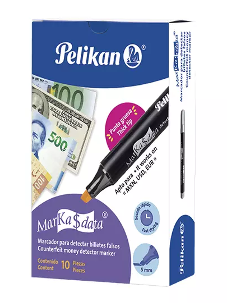 Marcador detector de billetes falsos Mar 1