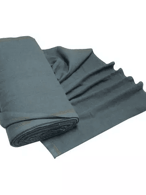 Rollo de franela carpe color gris