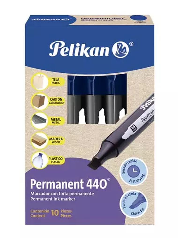 Marcador permanetne Pelikan 440 redondo 1