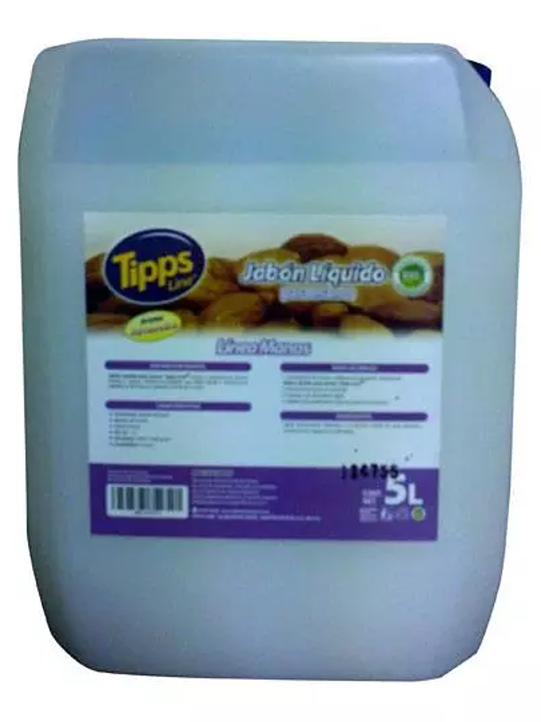 Jabon para manos Tipps line aroma almend 1