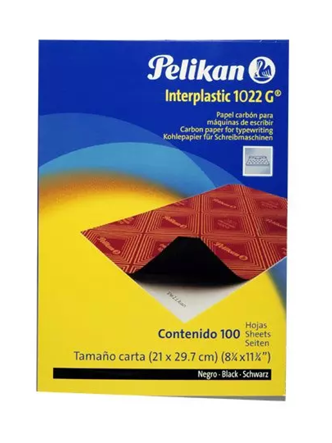 Papel carbon Interplastic 1022 G Pelikan 1