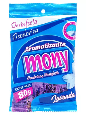 Pastilla aromatizante para inodoro Mony