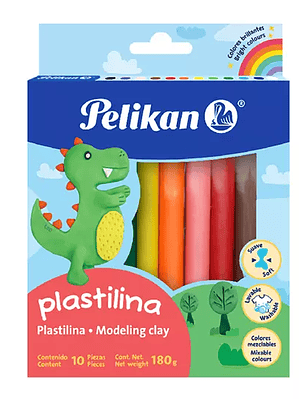 Plastilina Pelikan colores surtidos caja