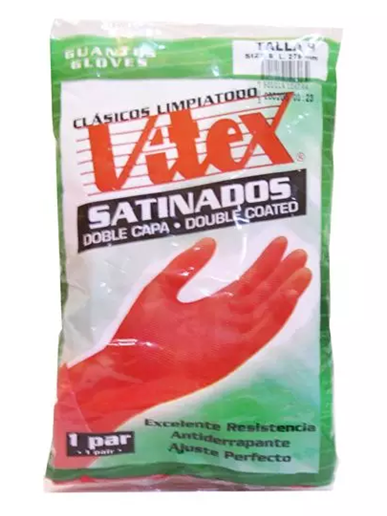 Guantes de latex antiderrapantes n 9 Vit 1