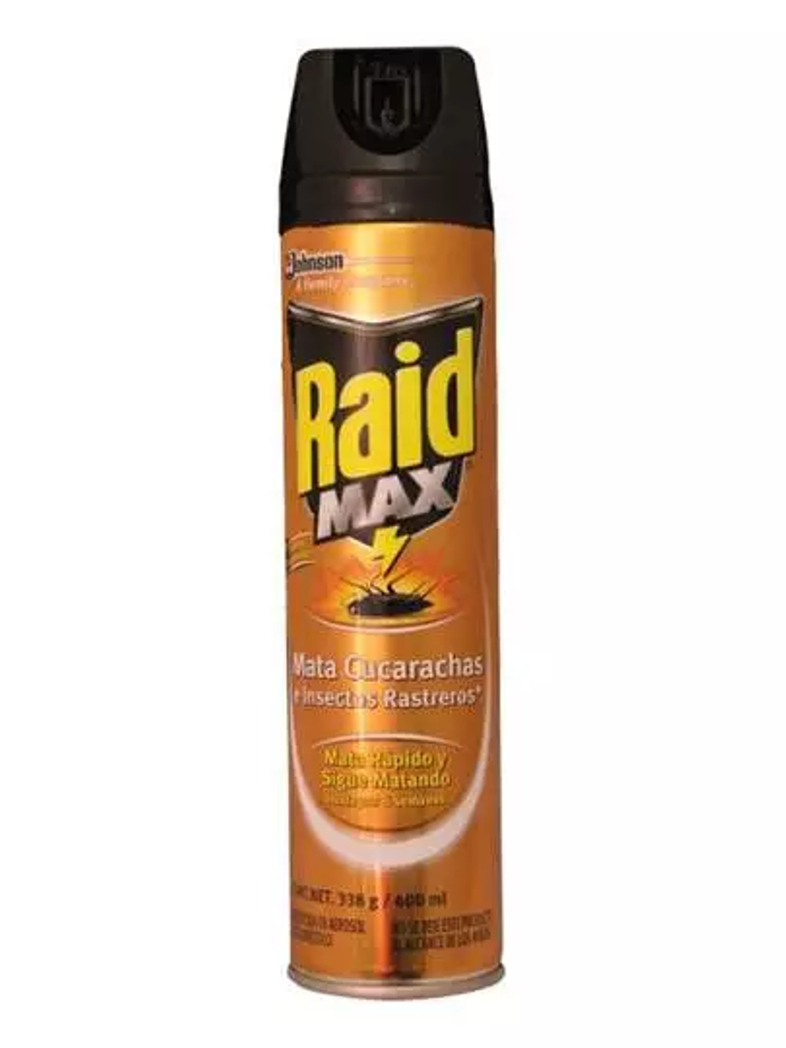Insecticida en aerosol Raid max, cucarac 1