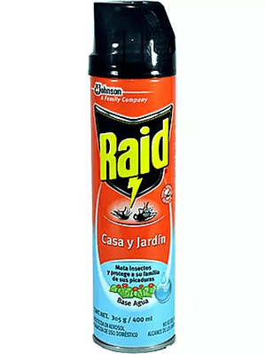 Insecticida en aerosol Raid casa y jardi