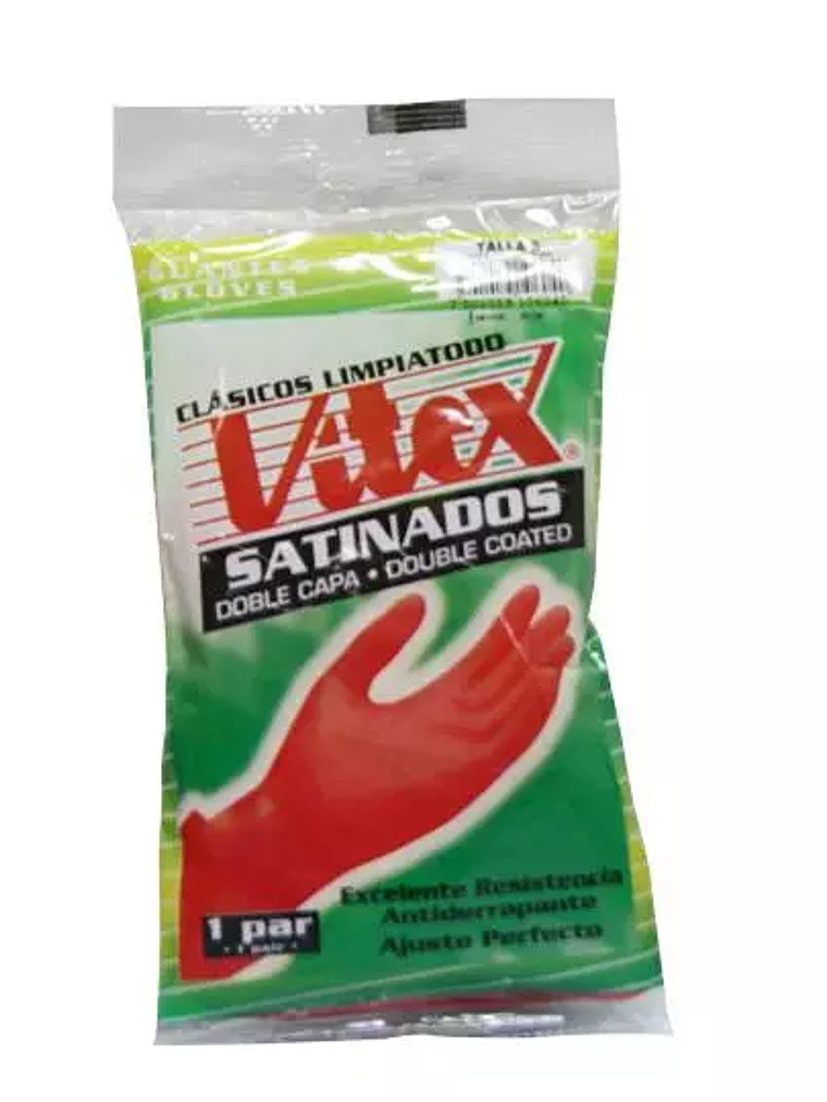 Guantes de latex antiderrapantes N. 8 Vi 1