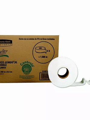 Papel Higiénico blanco Petalo, caja c/6