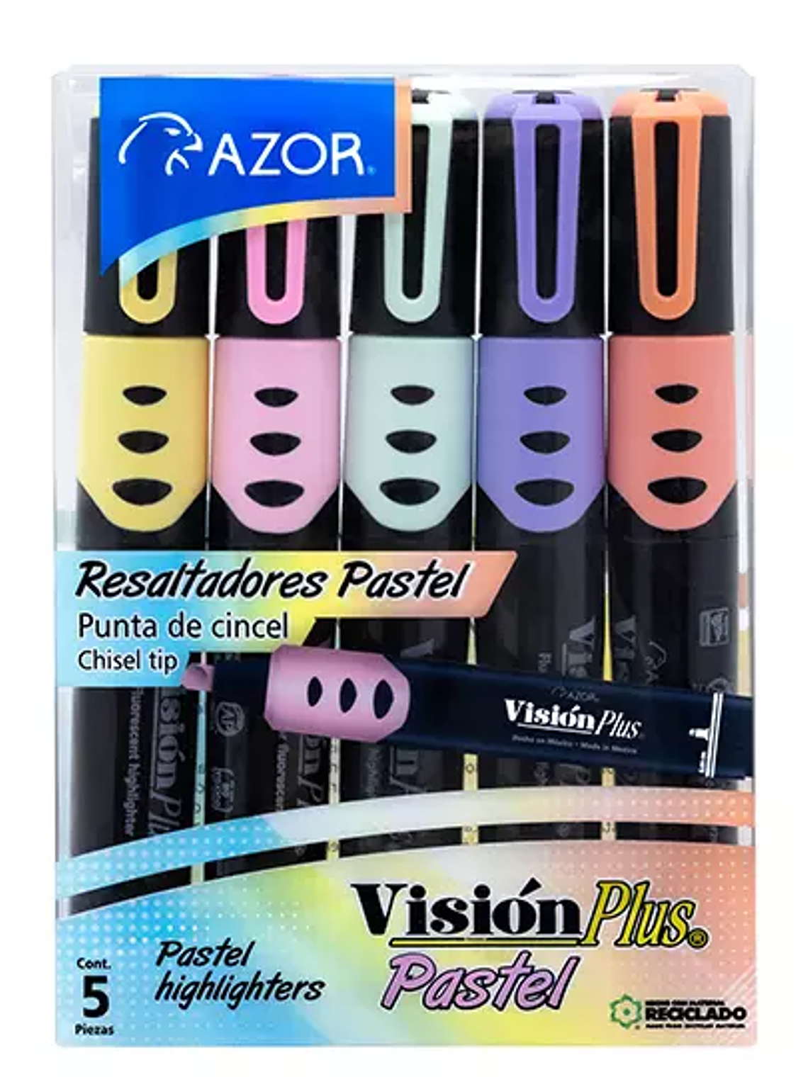 Resaltador de texto Vision Plus Pastel c 1