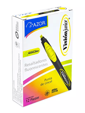 Resaltador de texto Vision Junior punta