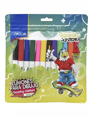 Marcador lavable Aquarelo Junior punta b