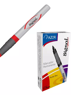Marcador permanente fino Signal punta ba