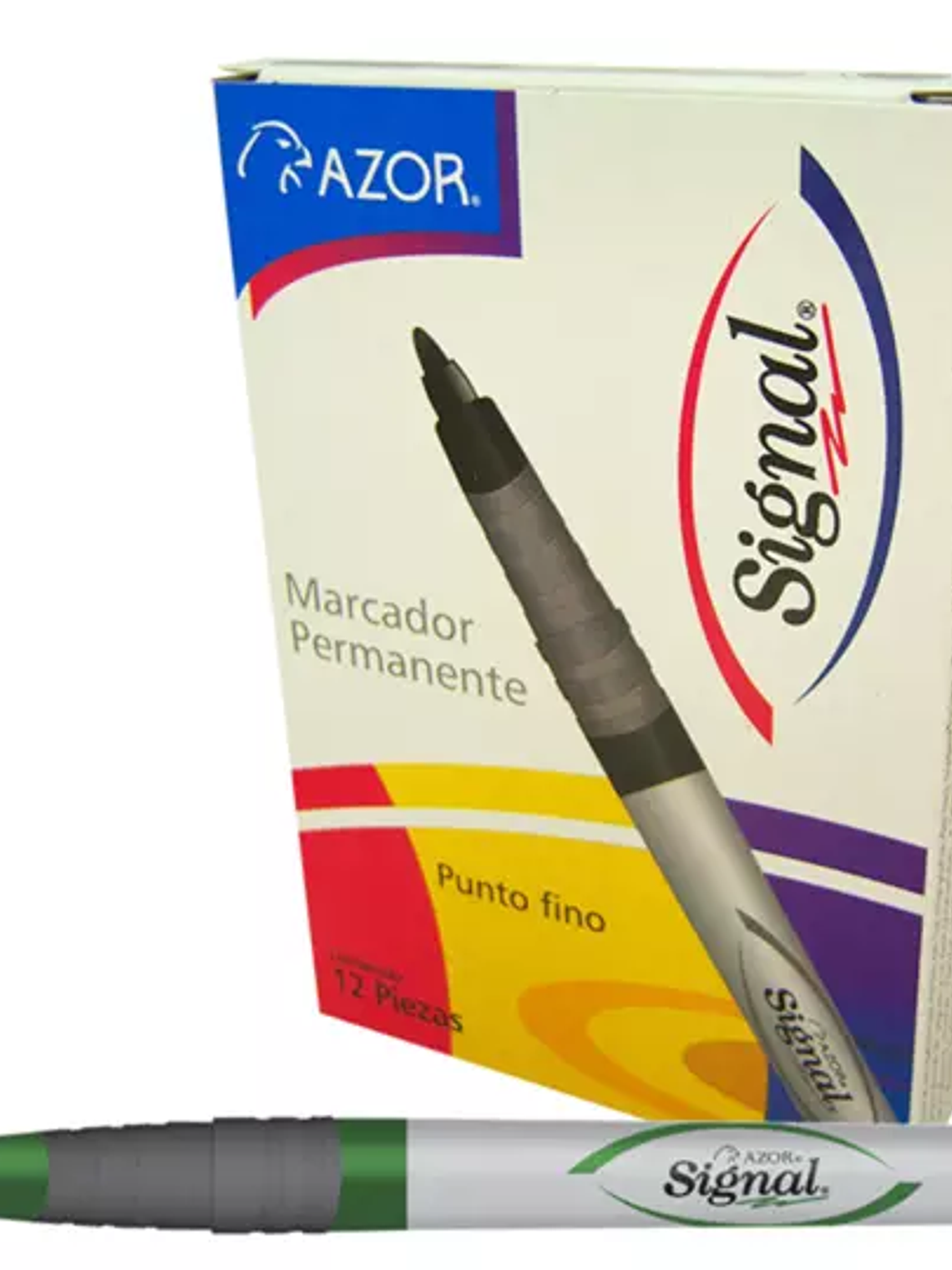 Marcador permanente fino Signal punta ba 1