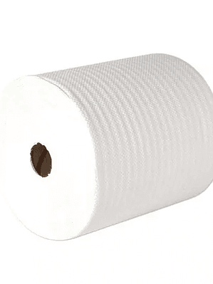 Toalla en rollo blanca Petalo de 180 m,