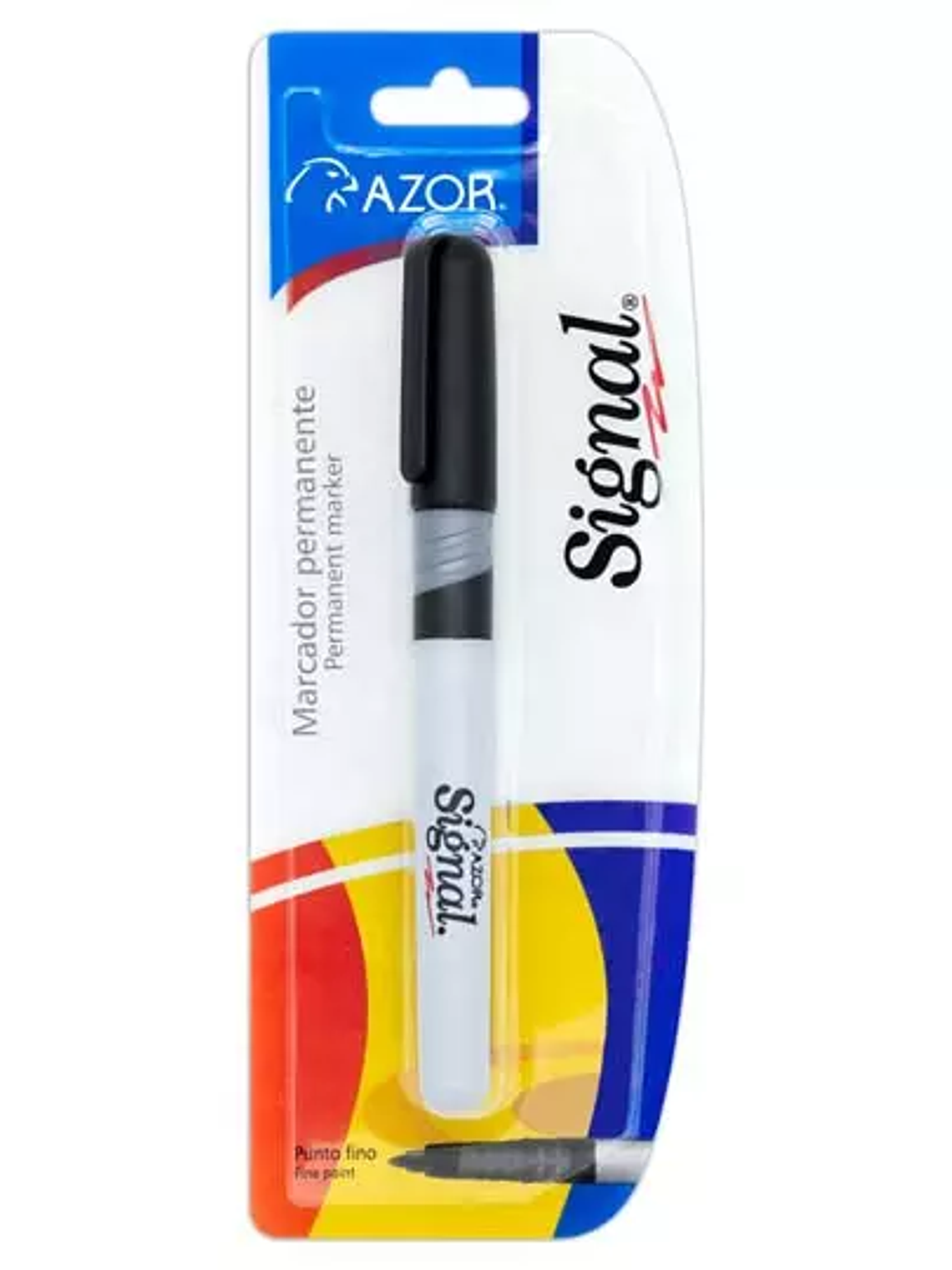 Marcador permanente fino Signal punta ba 1