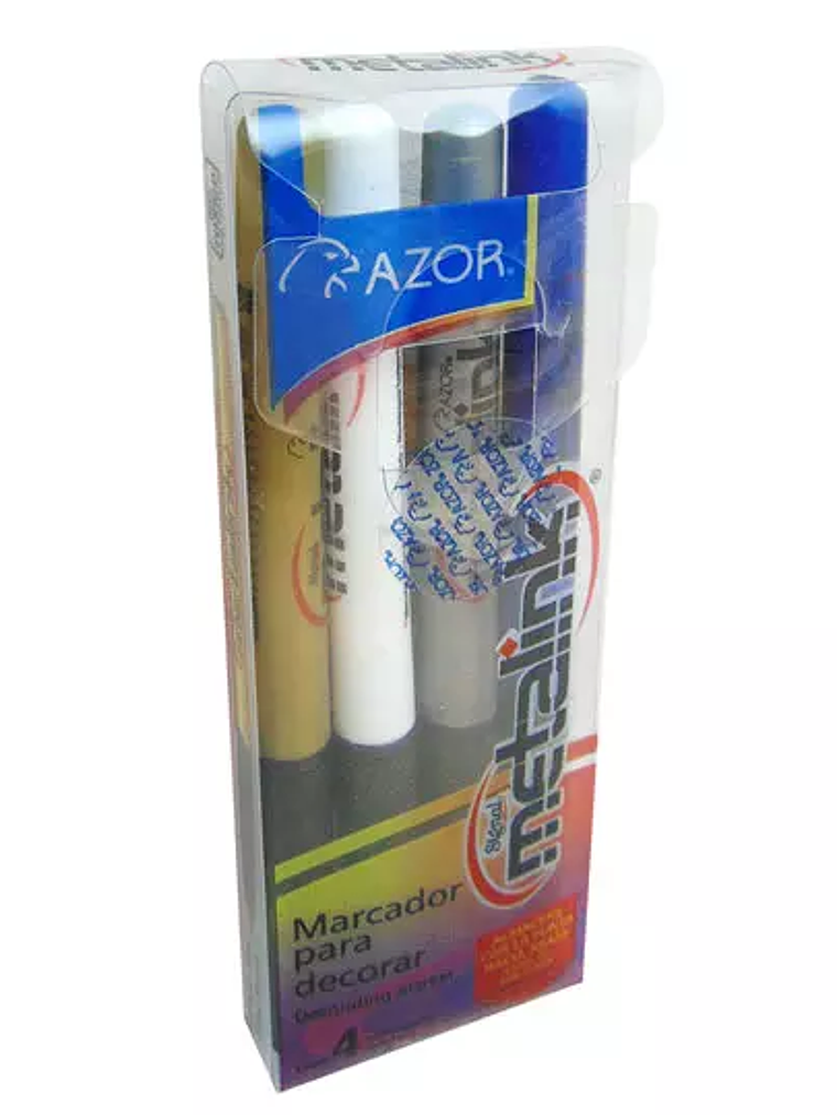 Marcador permanente fino Signal Metalink 1