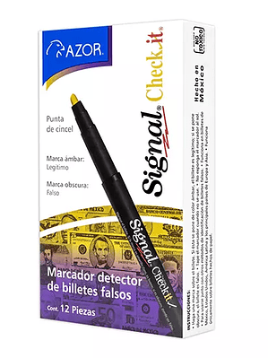 Marcador detector de billetes falsos Che