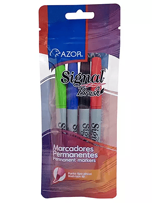 LM-Marcador permanente Signal Brush punt