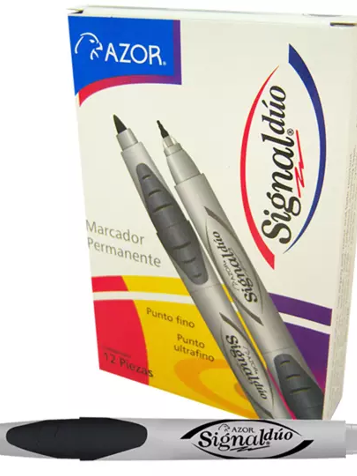 Marcador doble punta bala Signal Duo col 1