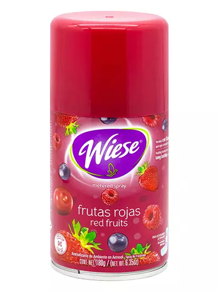 Aerosol Wiese aroma frutas rojas 180 gr. 1
