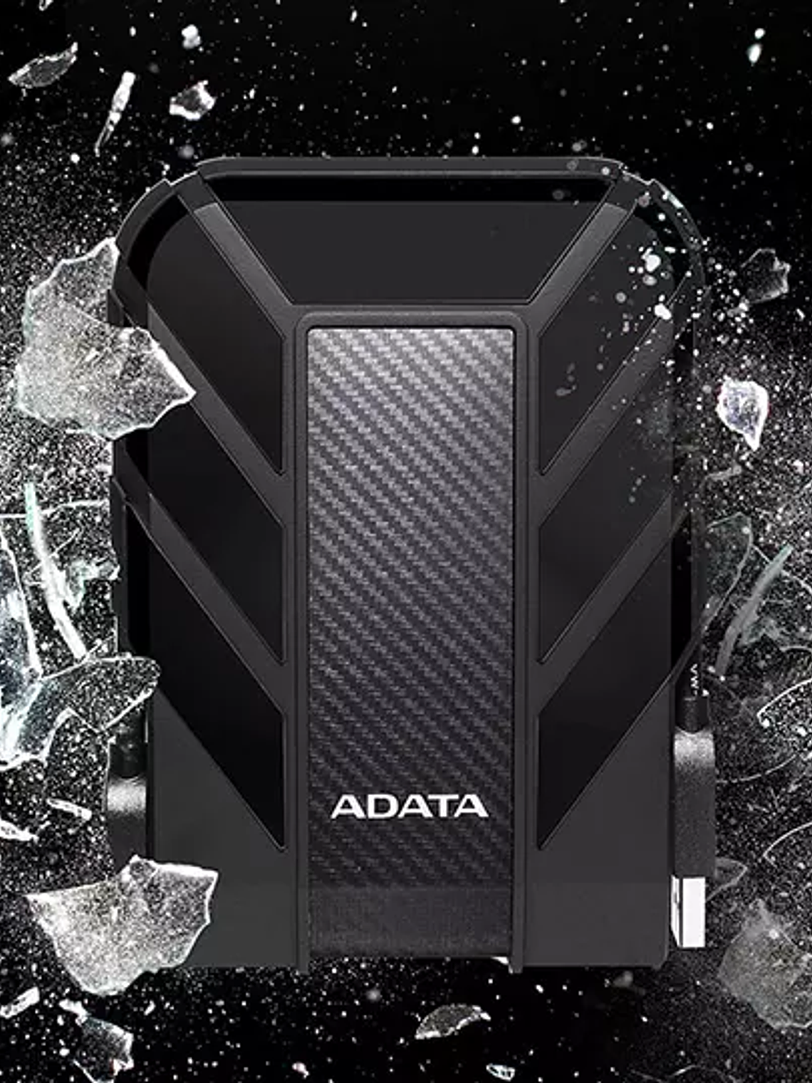 DISCO DURO EXTERNO ADATA,  5TB NEGRO 1