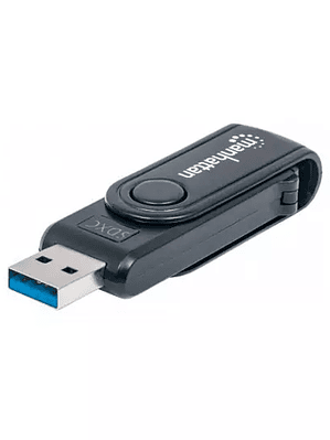 Lector Manhattan tarjetas USB 3.0 24 en