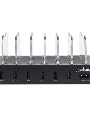 Estación de Carga USB de 6 Puertos