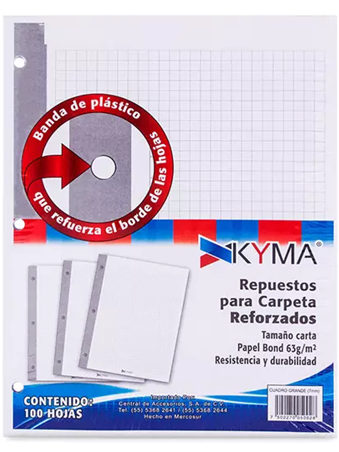 LM-Hojas de repuesto KYMA Carta Reforzad 1