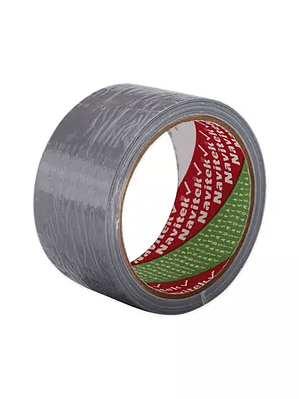 Cinta ducto uso 180 Navitek color plata