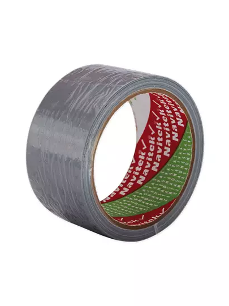 Cinta ducto uso 180 Navitek color plata 1