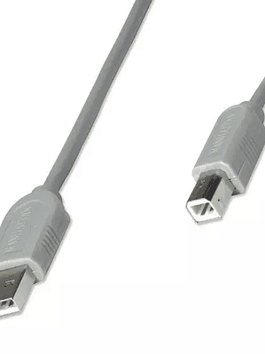 Cable Manhattan USB a-b v1.1 3m gris