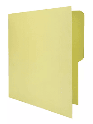 Folder KYMA Tamaño Carta Color Amarillo