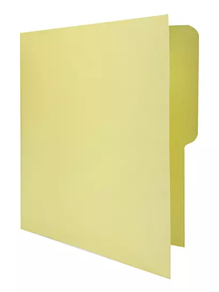 Folder KYMA Tamaño Carta Color Amarillo 1