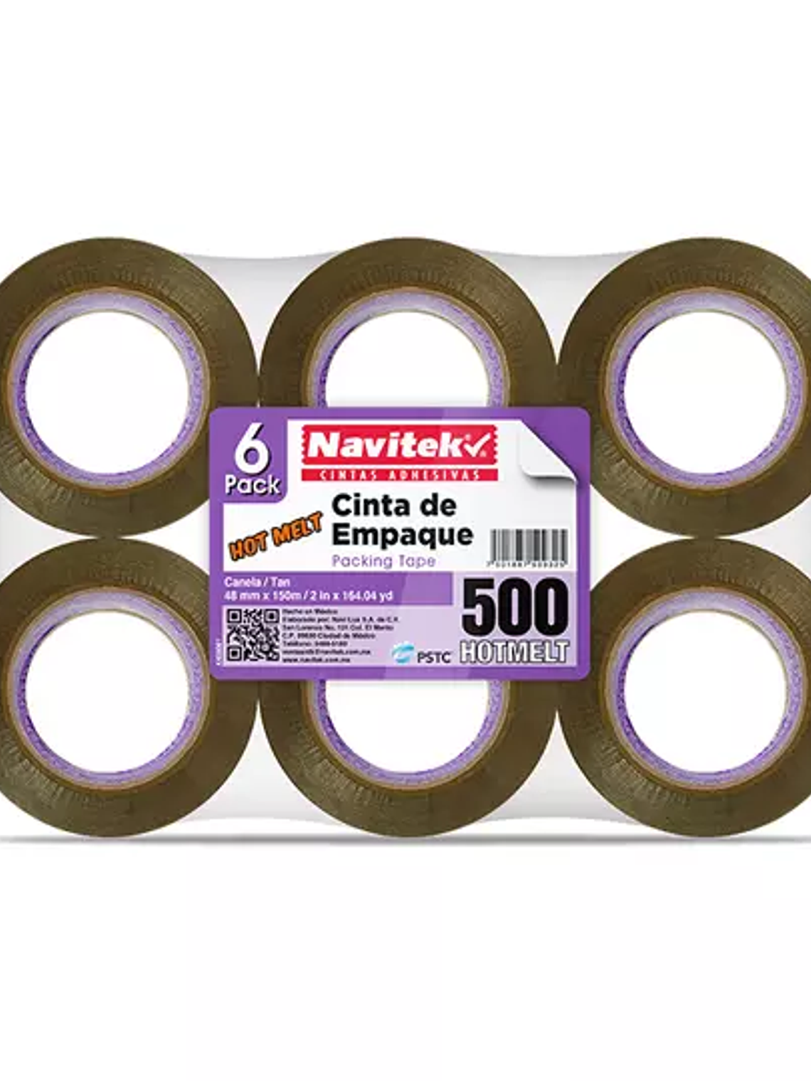 Cinta de empaque uso 500 Navitek canela 1