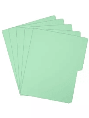Folder KYMA Tamaño Carta Color Verde Pas
