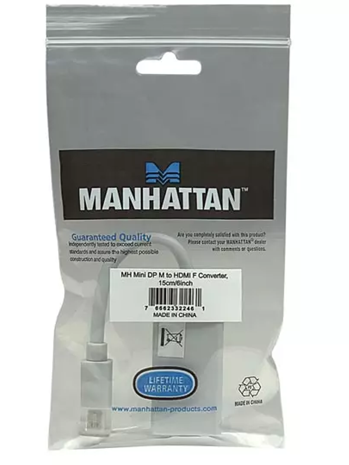 Adaptador Manhattan mini displayport 1