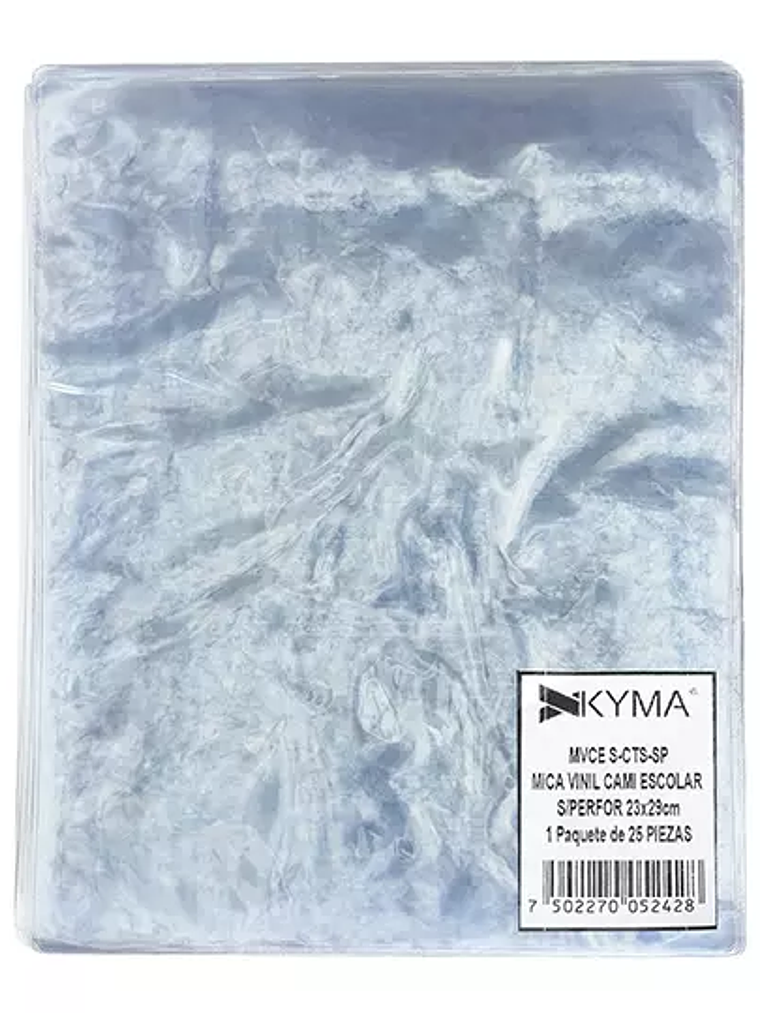 Mica Vinil KYMA transparente 23x29 sin p 1