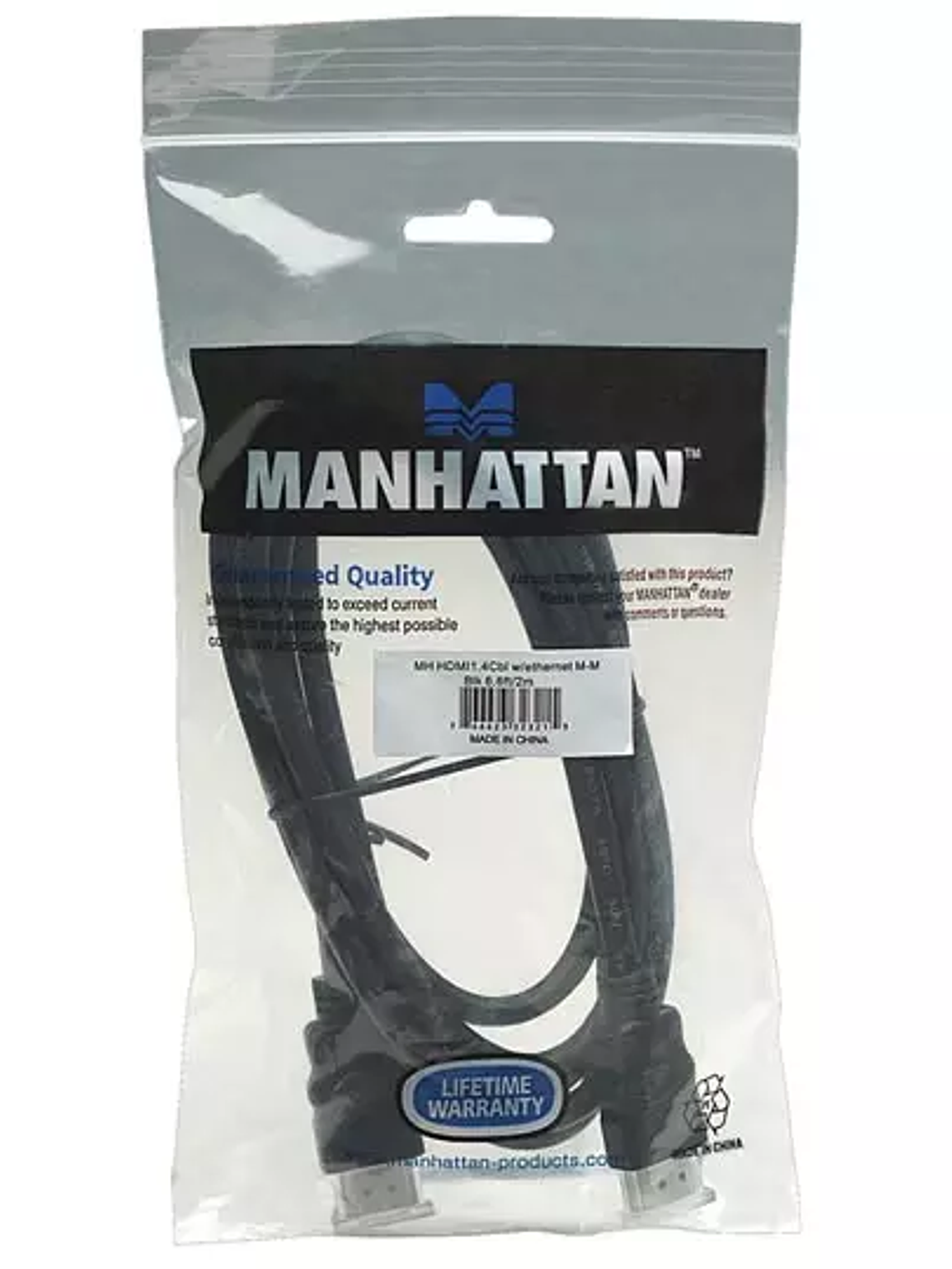 Cable Manhattan video HDMI v1.4 m-m 2m e 1