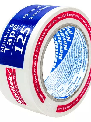 Masking tape uso 125 Navitek color natur