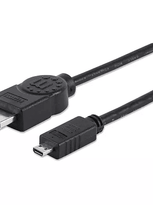 Cable Manhattan HDMI 1.4 m-micro 2m+e