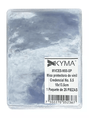 LM-Mica Vinil KYMA transparente 10x13.5