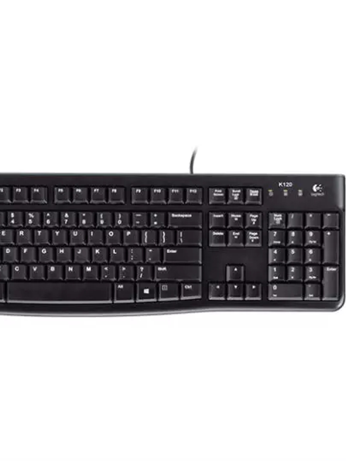 Kit Teclado y Mouse Logitech MK120 Alámb 1