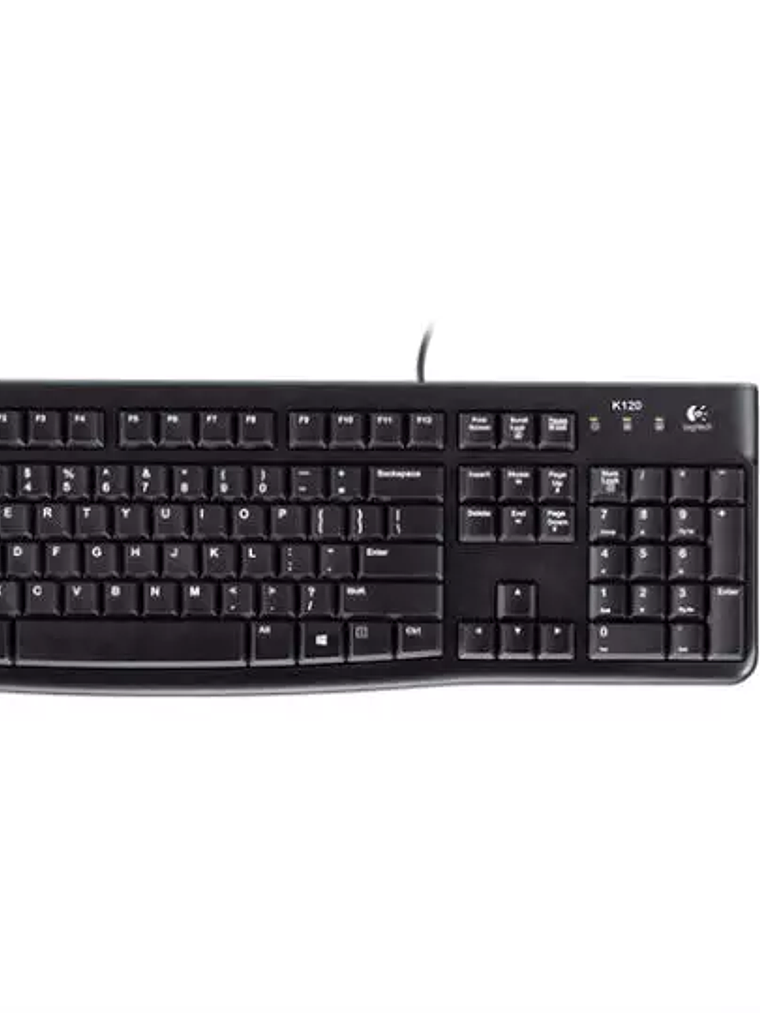 Kit Teclado y Mouse Logitech MK120 Alámb 1