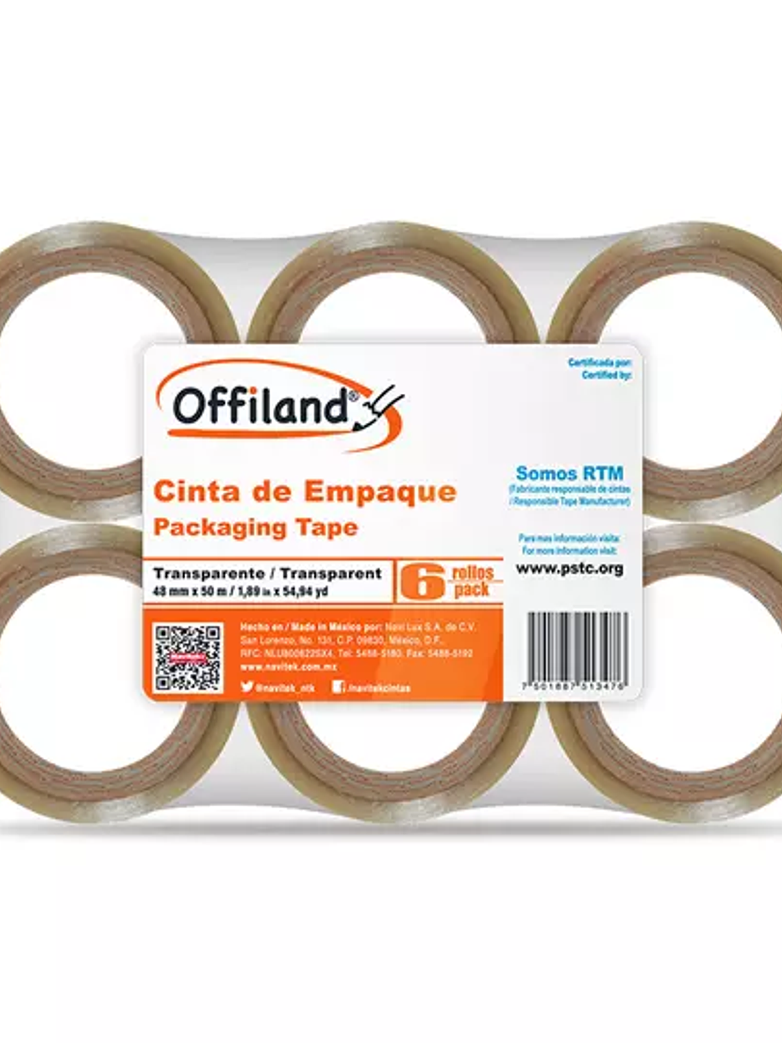 Cinta  de empaque uso 040 Offiland tr 1