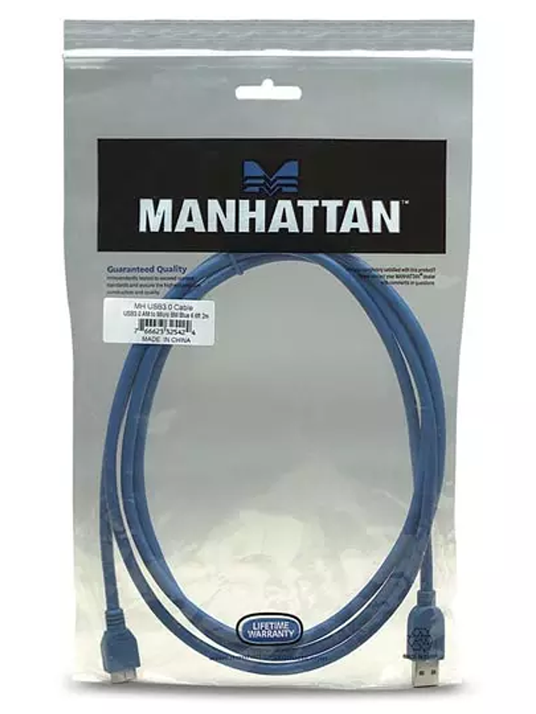 Cable Manhattan USB a-micro b v3.0 2. 1